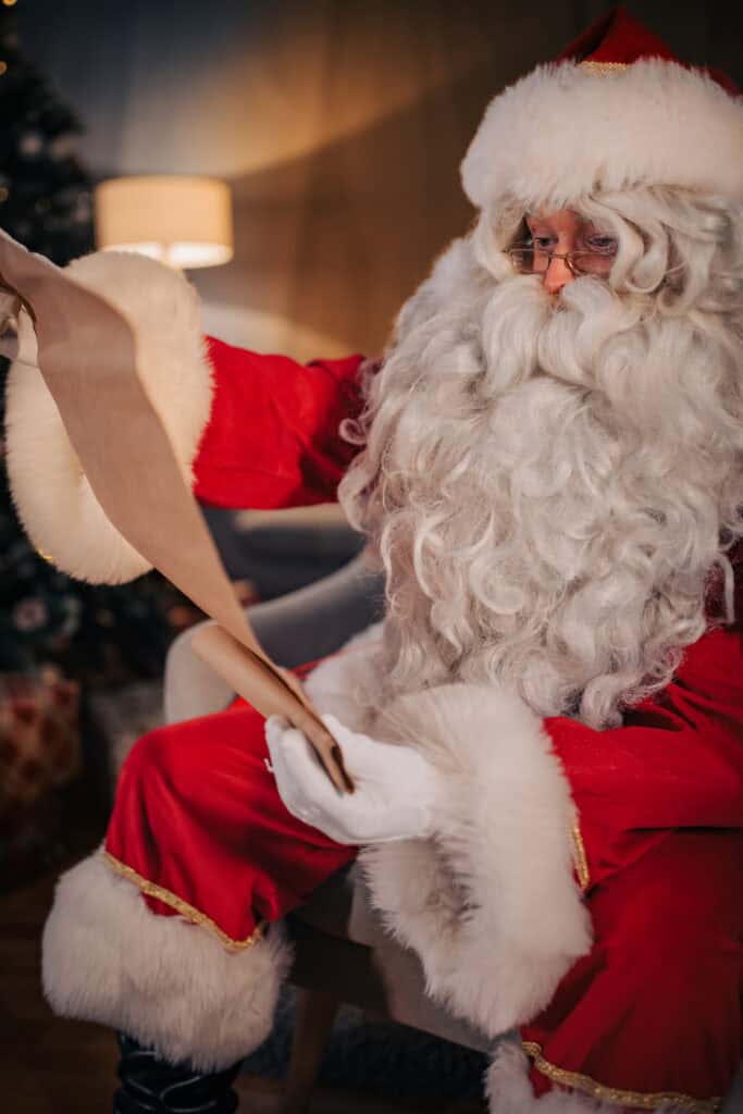 A Private Meeting with Santa Claus