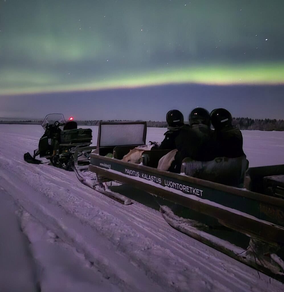 Aurora Sleigh Ride on the Frozen Sea